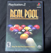 Real Pool PS2 NTSC-U/C 2002 E Multiplayer w/ Case Disc Manual