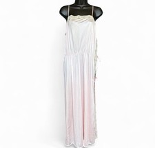 Avon Vintage Long Slip Dress with Lace and Original Tags Size Medium