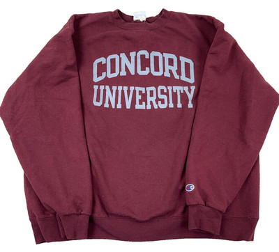 Vintage Concord Mountain Lions Sweatshirt Men XL Crewneck Sweater University Y2K