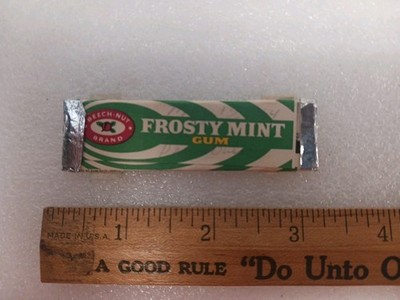 Vintage Beech Nut Frosty Mint 1 Piece Of Gum 1964 Advertisement Memorabilia