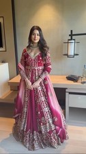 LEHENGA TOP INDIAN BOLLYWOOD WEDDING PARTY PAKISTANI WEAR READYMADE