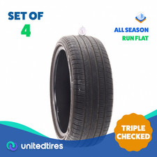 Set Of 4 Used 22540r19 Pirelli Cinturato P7 Run Flat 93h - 6.5-732