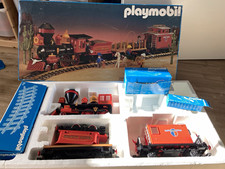 Playmobil 4034 Steaming Mary + 4001 Personenzug &ndash; beide Loks fahren einwandfrei