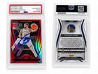 Stephen Curry Signed Panini Certified #97 Red Auto – PSA/DNA Authentic Autograph