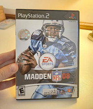 EA SPORTS Madden NFL 08 Sony PlayStation 2 PS2 Sports E NTSC-U/C Manual