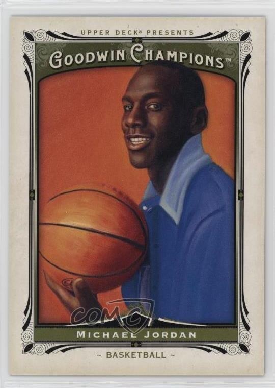 2013 Upper Deck Goodwin Champions Michael Jordan #4 HOF gc7