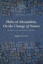 Michael B Cover Philo of Alexandria (Taschenb...