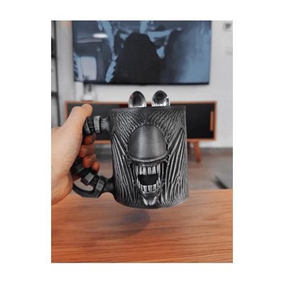 Alien Ice Cream Pint Holder – 3D Printed Xenomorph-Inspired Cozy