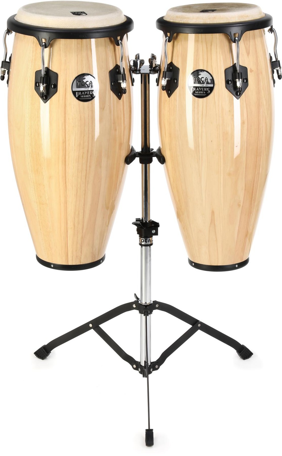 Перкуссионные проигрыватели Toca серии Wood Congas - Натуральные