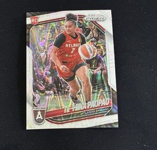 2025 Panini Prizm WNBA - Te-Hina Paopao #61 White Seismic Prizm (RC) Dream