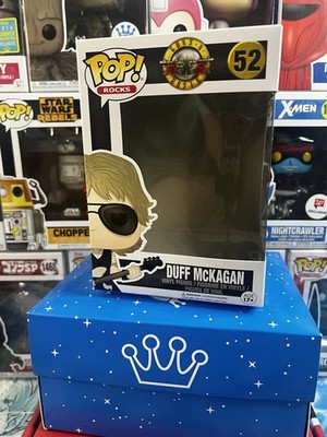 duff mckagan 52 Funko POP Box only no vinyl Figure rocks guns n roses