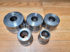 Double Ended Adapters For Brake Lathe W 1 Bore 5 Pc. Set