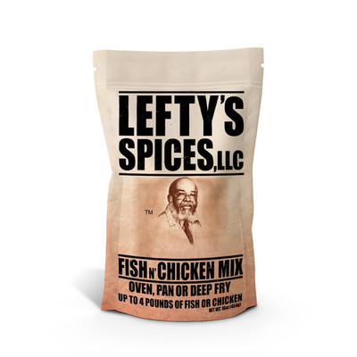 Original Fish N' Chicken Mix | Air Fry and Oven Baked Seasoned Coating Mix for F