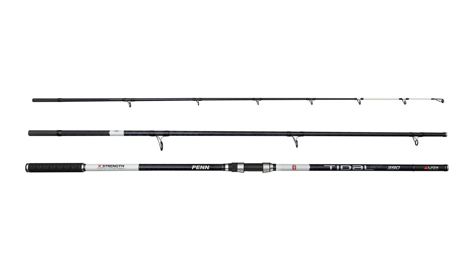 Penn Tidal XT Beach Caster 13'0"" 4-8oz 3pce / Sea Fishing Beachcaster Rod