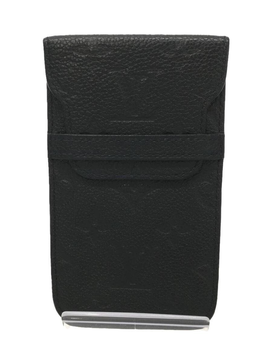 Echte Louis Vuitton Empreinte Handy Smartphone Hülle Schwarz M60374 Halter