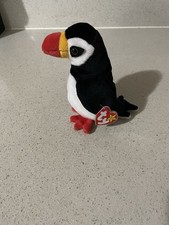 Beanie Baby Puffer the Puffin Bird 1997 Plush Stuffed Animal