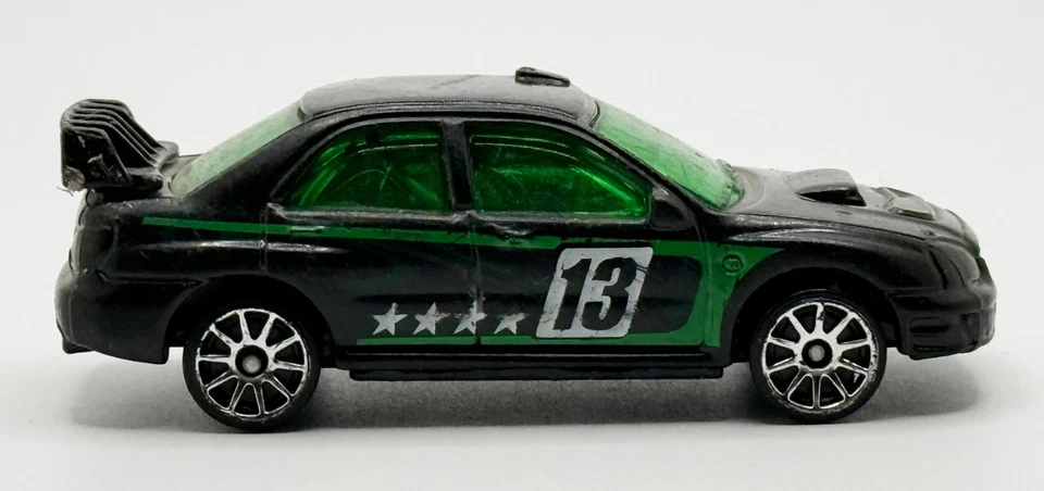 风火轮 Target Track Stars SUBARU IMPREZA 黑色 带铬 10 辐 2003 — 第 3/4 张图片