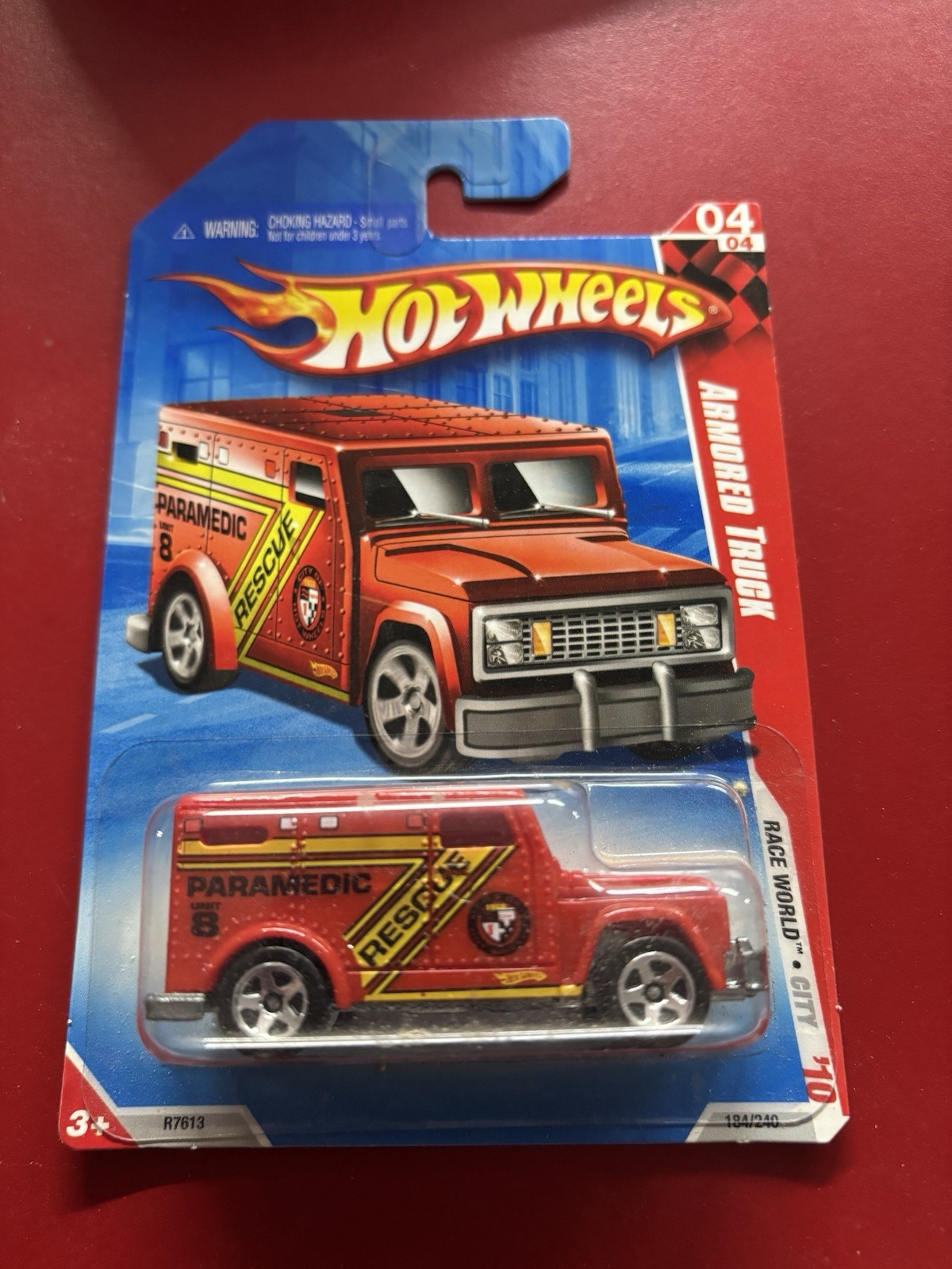 2010 Hot Wheels Race World - City Armored Truck #18