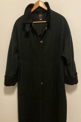 Haute Couture Wollemantel,XL,wie Neu,,Dunkelgrün,Original Lanz,Salzburg,Qualitat