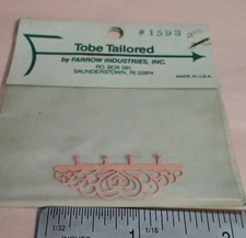 Vintage Dollhouse Miniature Tobe Tailored Coat/pot Rack