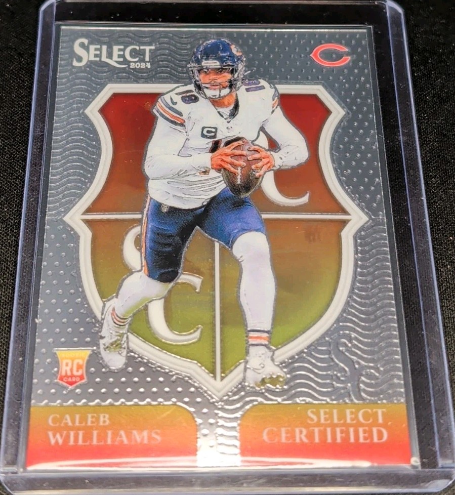 2024 Panini Select Select Certified Rookies Caleb Williams #1 (RC) Rookie Bears