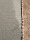 Handmade Crocheted Edge Blanket 29” X 30” Pastel Pink Green Blue Flowers — photo 4