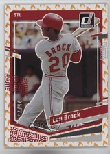 2023 Panini Donruss On Fire /75 Lou Brock #177 HOF 1s5f