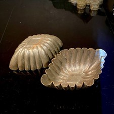 Vintage Tartlet Tins Jelly Moulds Kitchen Baking Tins Jello VGC