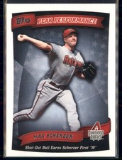 2010 Topps - Peak Performance Max Scherzer #PP-57