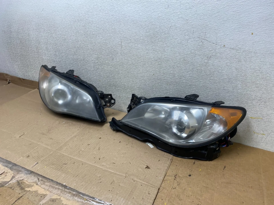Faros halógenos laterales izquierdo+derecho Subaru Impreza 2006 a 2007 OEM U6695 DW Foto 2 de 4