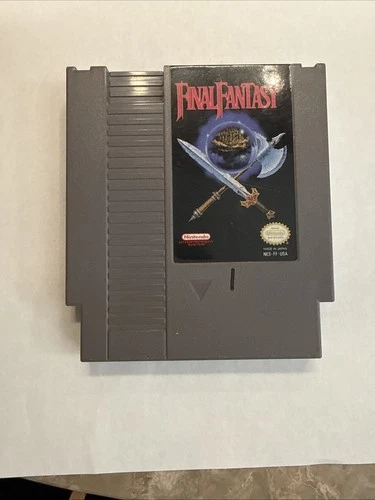 Final Fantasy 1  NES Slightly New Condition Game Cartridge
