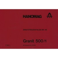 Hanomag Granit 500/1 500/1S Motortyp D21CR1 Ersatzteilliste Ersatzteilkatalog