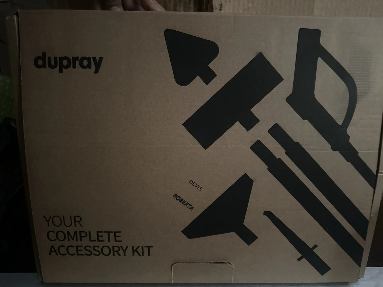 New Dupray Tosca Steam Cleaner With Accessories White MSRP $999