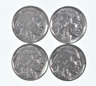 Buffalo Nickels Sharp Horn XF/AU - 1937 1937 1936 1936 Lot Collection *459
