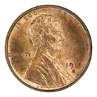 1912-S Lincoln Wheat Cent PCGS MS-64 RD