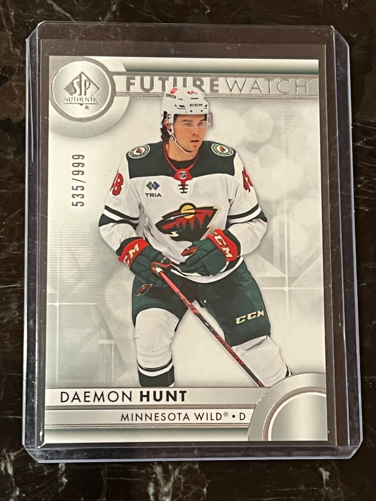 Daemon Hunt Future Watch 535/999 #163 2023-24 SP Authentic Rookie RC  [G058]