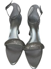  B6/15 vicente Camuto Shimmering And elegant ankle straps pair heels Size9m