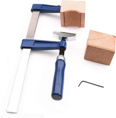 Guitar Bass Fingerboard Fret Press Tool with 2pc Wooden Soundhole Cauls 1pc Hex