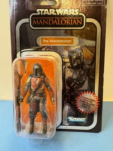 The Mandalorian 3.75" The Vintage Collection STAR WARS Carbonized NEW MOC D1