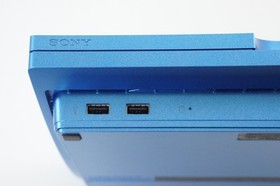 PS3 Playstation3 SPLASH BLUE Console CECH-3000B 320GB Tested System 02