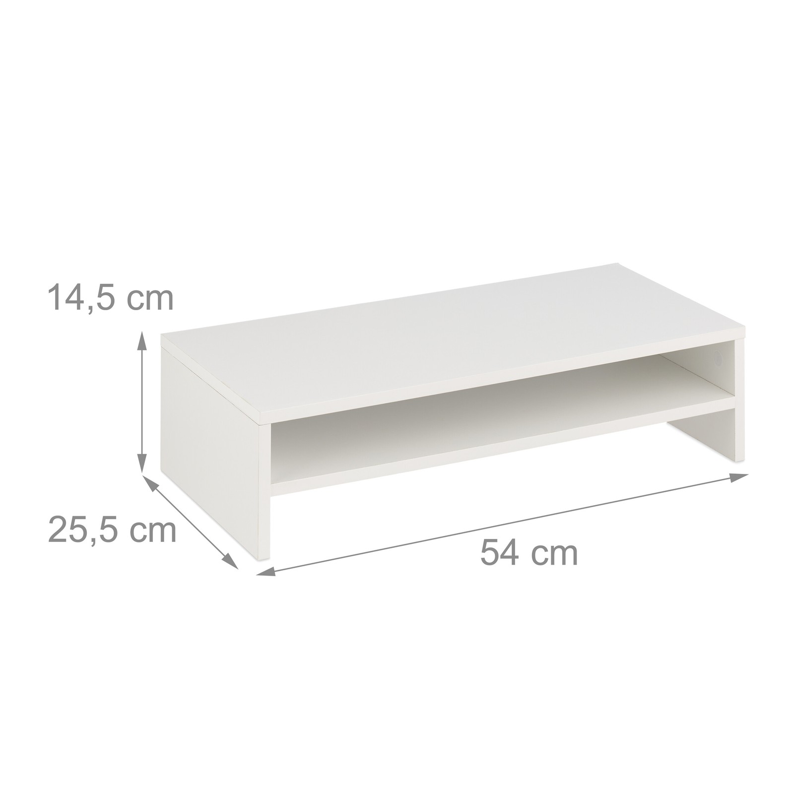 Supporto per monitor Rialzo scrivania 10 kg Rialzo per PC Stand per PC 3,2 kg foto 4