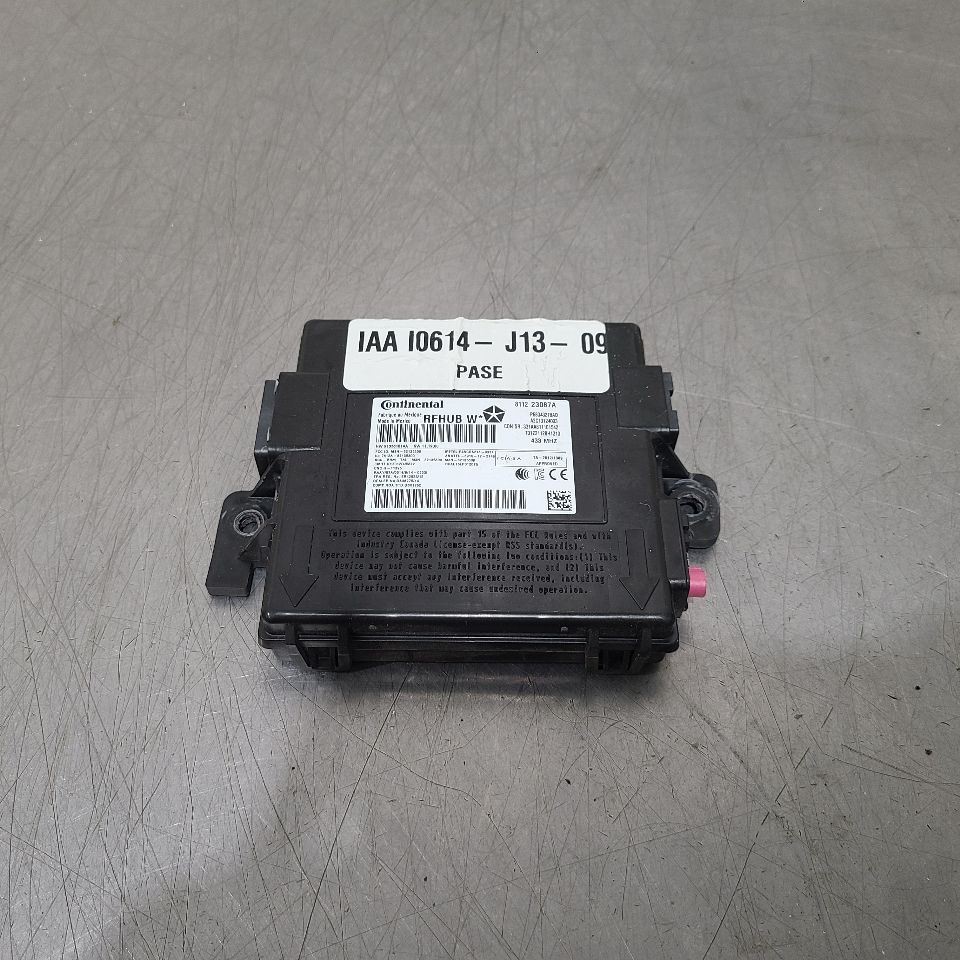 2018 Jeep Grand Cherokee Overland Keyless Entry Computer Module ID