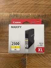 Canon Maxify 2500 Yellow XL In Cartridge Brand New