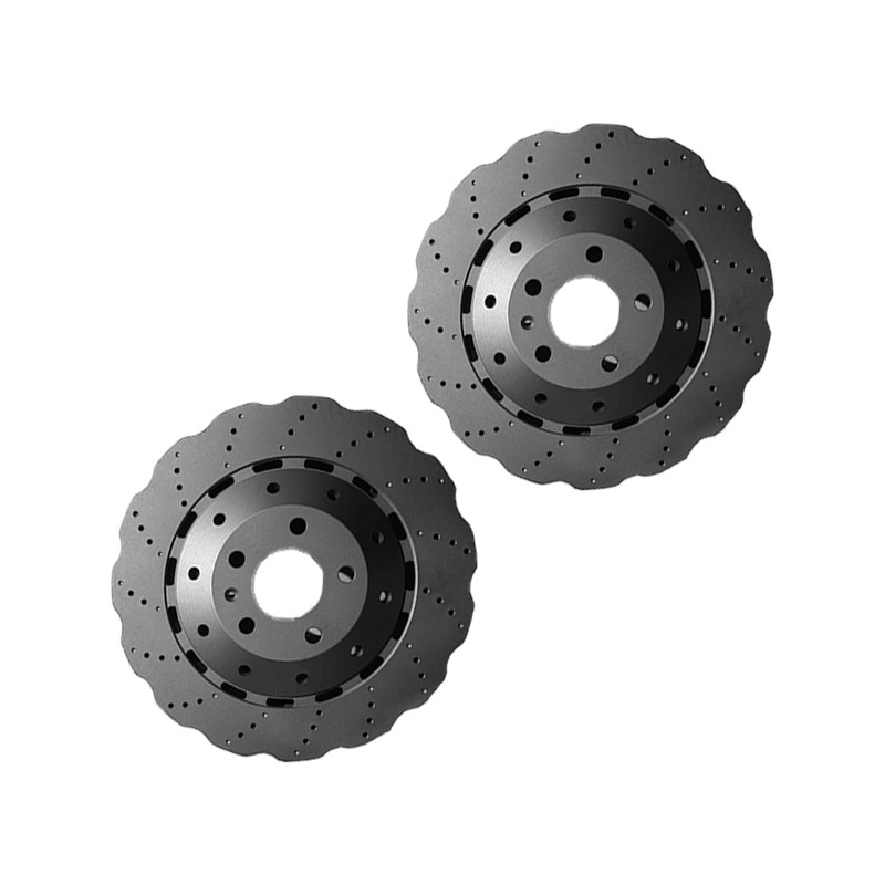 NEW Front 8T0615301 Brake Disc Rotors 365mm FOR Lamborghini Huracan R8 Rs5