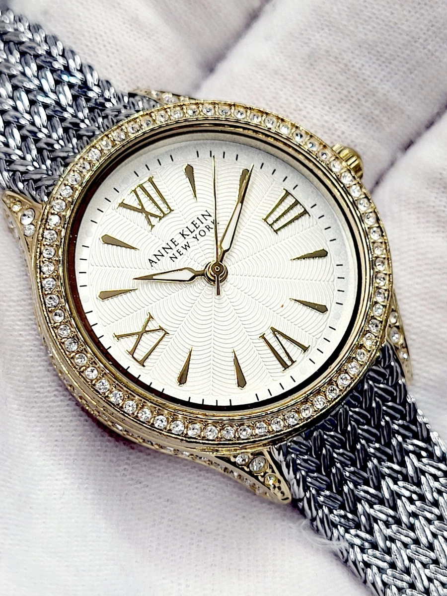 Anne Klein ak/3083g Womens Watch New Battery 23MM 7.5\