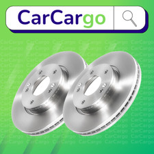 Premium Vented Front Brake Discs Pair Kia Soul 1.6 GDi 2011-2018 280 mm