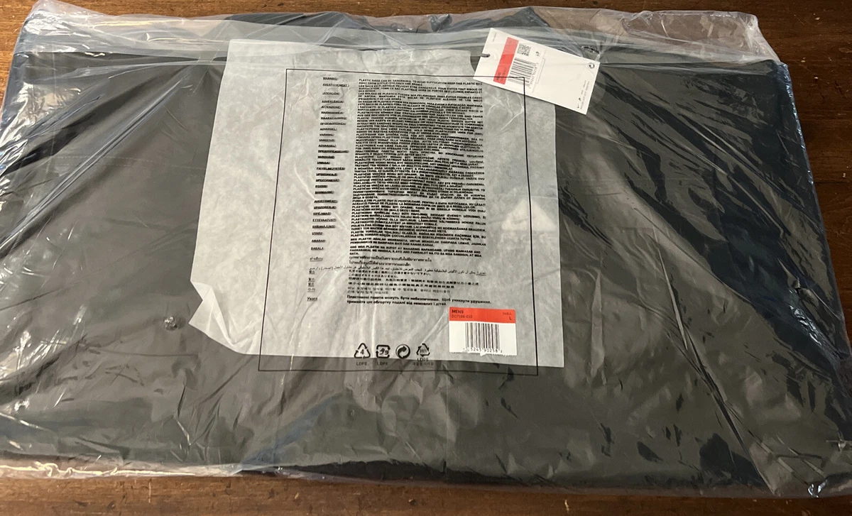 SUPREME/ NIKE ACG DENIM PULLOVER JACKET/ BLACK LARGE/ FW22 WEEK 3 AUTHENTIC/ NEW