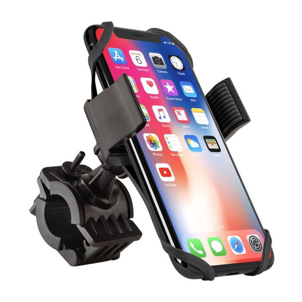 For iPhone 11 12 Pro Max Mini BICYCLE MOUNT HANDLEBAR SILICONE HOLDER BIKE