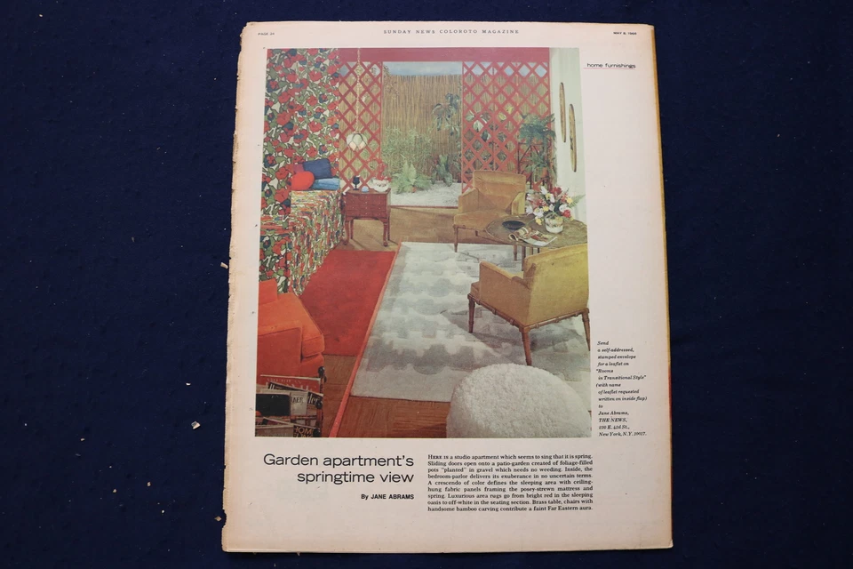 1966 MAY 8 SUNDAY NEWS COLOROTO MAGAZINE - DEBBIE REYNOLDS - BASEBALL - E 23218 Foto 4 de 4