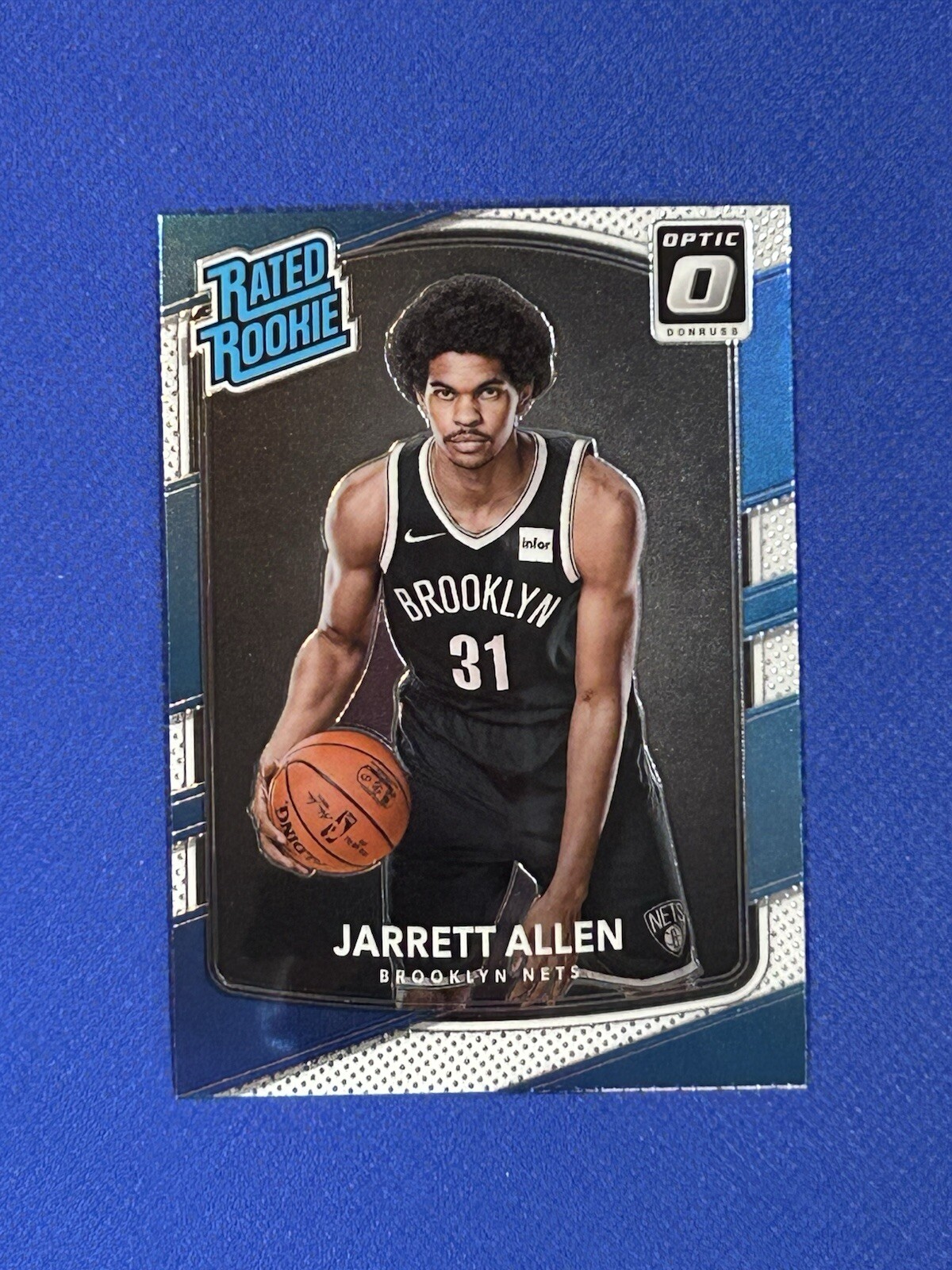 2017-18 DONRUSS OPTIC JARRETT ALLEN #179 RATED ROOKIE NETS CAVALIERS Rc